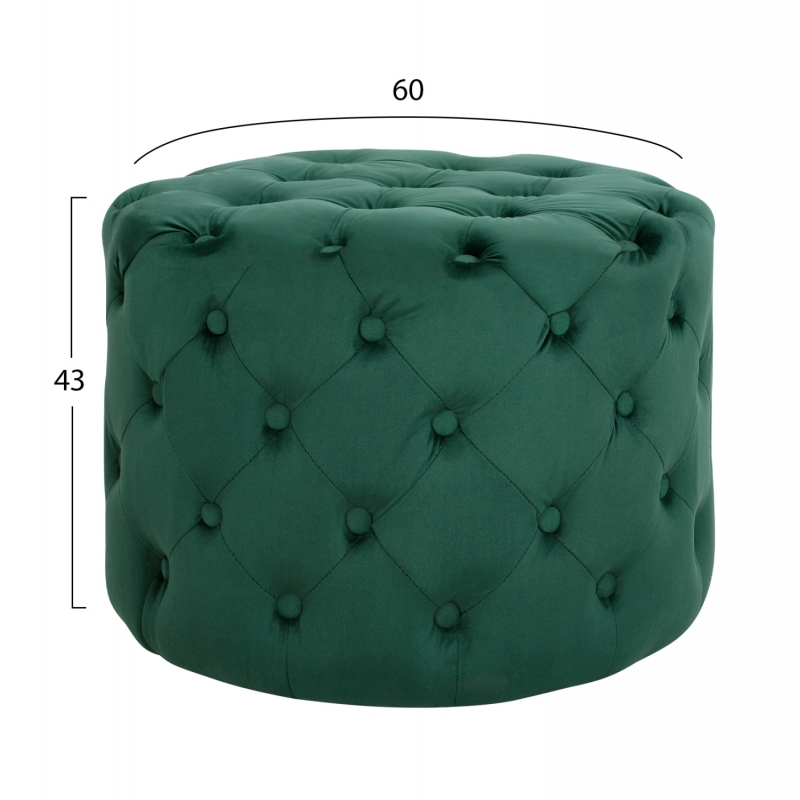 ΣΚΑΜΠΟ KASSIE ΚΥΠΑΡΙΣΣΙ ΒΕΛΟΥΔΟ ΤΥΠΟΥ CHESTERFIELD HM8406.03 Φ60x43Υ εκ. ΣΚΑΜΠΟ KASSIE ΚΥΠΑΡΙΣΣΙ ΒΕΛΟΥΔΟ ΤΥΠΟΥ CHESTERFIELD HM8406.03 Φ60x43Υ εκ.