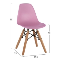 ΚΑΡΕΚΛΑ TWIST KID ΤΜΧ.HM8453.05 ΞΥΛΙΝΑ ΠΟΔΙΑ & ΚΑΘΙΣΜΑ ΡΟΖ PP 30,5Χ33Χ59 ΕΚ ΚΑΡΕΚΛΑ TWIST KID ΤΜΧ.HM8453.05 ΞΥΛΙΝΑ ΠΟΔΙΑ & ΚΑΘΙΣΜΑ ΡΟΖ PP 30,5Χ33Χ59 ΕΚ