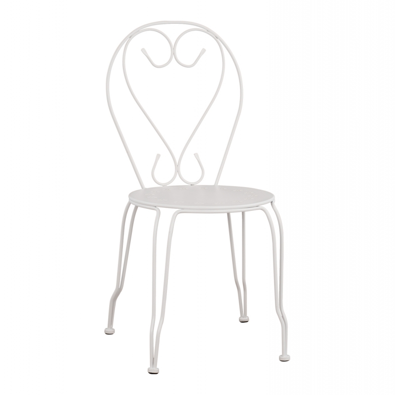 ΚΑΡΕΚΛΑ ΜΕΤΑΛΛΙΚΗ AMORE ΛΕΥΚΗ 42x48x90 εκ. HM5007.12 ΚΑΡΕΚΛΑ ΜΕΤΑΛΛΙΚΗ AMORE ΛΕΥΚΗ 42x48x90 εκ. HM5007.12