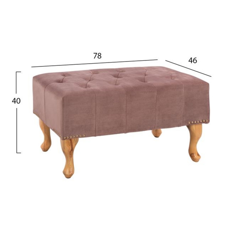 ΤΑΜΠΟΥΡΕ T.CHESTERFIELD EMMA HM226.05 ΣΑΠΙΟ ΜΗΛΟ ΒΕΛΟΥΔΟ-ΠΟΔΙΑ ΣΕ ΦΥΣΙΚΟ 78x46x40Y ΤΑΜΠΟΥΡΕ T.CHESTERFIELD EMMA HM226.05 ΣΑΠΙΟ ΜΗΛΟ ΒΕΛΟΥΔΟ-ΠΟΔΙΑ ΣΕ ΦΥΣΙΚΟ 78x46x40Y