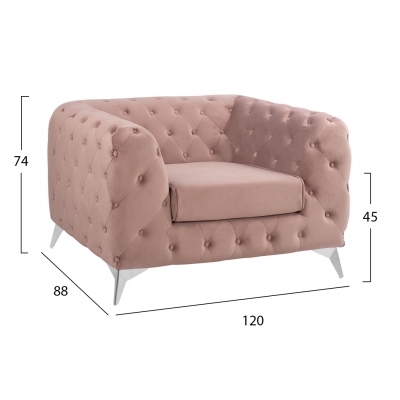 ΠΟΛΥΘΡΟΝΑ ALBERT T.CHESTERFIELD ΣΑΠΙΟ ΜΗΛΟ ΒΕΛΟΥΔΟ HM3130.05 120Χ88Χ74Υεκ. ΠΟΛΥΘΡΟΝΑ ALBERT T.CHESTERFIELD ΣΑΠΙΟ ΜΗΛΟ ΒΕΛΟΥΔΟ HM3130.05 120Χ88Χ74Υεκ.