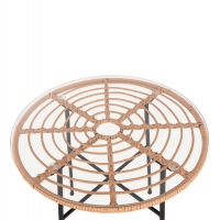 ΣΕΤ ΕΞΩΤΕΡΙΚΟΥ ΧΩΡΟΥ 3ΤΜΧ ALLEGRA HM10476 WICKER ΜΠΕΖ-ΜΕΤΑΛΛΟ ΜΑΥΡΟ ΣΕΤ ΕΞΩΤΕΡΙΚΟΥ ΧΩΡΟΥ 3ΤΜΧ ALLEGRA HM10476 WICKER ΜΠΕΖ-ΜΕΤΑΛΛΟ ΜΑΥΡΟ