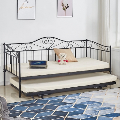 ΚΑΝΑΠΕΣ ΚΡΕΒΑΤΙ MAEKO 190Χ90 ΜΑΥΡΟΣ +ΕΠΕΚΤ/ΜΕΝΟ ΒΟΗΘΗΤΙΚΟ ΚΡΕΒΑΤΙ 85Χ185 HM571.01 ΚΑΝΑΠΕΣ ΚΡΕΒΑΤΙ MAEKO 190Χ90 ΜΑΥΡΟΣ +ΕΠΕΚΤ/ΜΕΝΟ ΒΟΗΘΗΤΙΚΟ ΚΡΕΒΑΤΙ 85Χ185 HM571.01