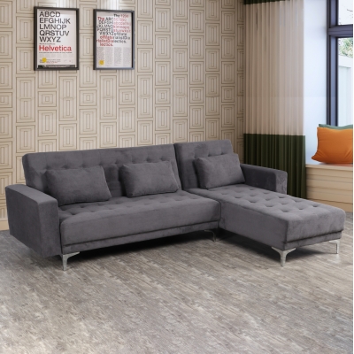 ΚΑΝΑΠΕΣ ΚΡΕΒΑΤΙ ΓΩΝΙΑ ΑΝΑΣΤΡΕΨΙΜΗ ELIZA HM3145.02 ΣΕ ΣΚΟΥΡΟ ΓΚΡΙ ΧΡΩΜΑ 244Χ162Χ84Υ εκ. ΚΑΝΑΠΕΣ ΚΡΕΒΑΤΙ ΓΩΝΙΑ ΑΝΑΣΤΡΕΨΙΜΗ ELIZA HM3145.02 ΣΕ ΣΚΟΥΡΟ ΓΚΡΙ ΧΡΩΜΑ 244Χ162Χ84Υ εκ.