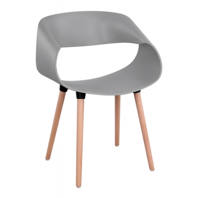 ΠΟΛΥΘΡΟΝΑ ΠΟΛΥΠΡΟΠΥΛΕΝΙΟΥ MAGGIE HM8600.10 ΣΕ ΓΚΡΙ ΧΡΩΜΑ 59x53x80Υ εκ.