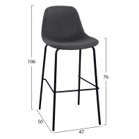 ΣΚΑΜΠΟ VINCENT HM8579.10 ΜΕ ΜΕΤΑΛΛΙΚΟ ΣΚΕΛΕΤΟ ΚΑΙ ΥΦΑΣΜΑ ΣΕ ΓΚΡΙ ΧΡΩΜΑ 47Χ50Χ106Υεκ. ΣΚΑΜΠΟ VINCENT HM8579.10 ΜΕ ΜΕΤΑΛΛΙΚΟ ΣΚΕΛΕΤΟ ΚΑΙ ΥΦΑΣΜΑ ΣΕ ΓΚΡΙ ΧΡΩΜΑ 47Χ50Χ106Υεκ.