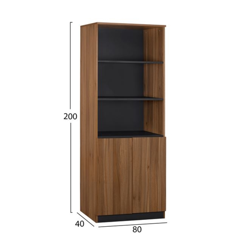 ΕΠΑΓΓΕΛΜΑΤΙΚΗ ΒΙΒΛΙΟΘΗΚΗ ΓΡΑΦΕΙΟΥ SUPREME HM2354 80x40x200Υ εκ. ΕΠΑΓΓΕΛΜΑΤΙΚΗ ΒΙΒΛΙΟΘΗΚΗ ΓΡΑΦΕΙΟΥ SUPREME HM2354 80x40x200Υ εκ.