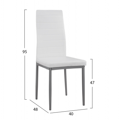 ΚΑΡΕΚΛΑ ΜΕΤΑΛΛΙΚΗ LADY HM0037.11 ΛΕΥΚΟ PU ΜΕΤΑΛΛΙΚΟ ΣΚΕΛΕΤΟ K/D 40x48x95Y εκ. ΚΑΡΕΚΛΑ ΜΕΤΑΛΛΙΚΗ LADY HM0037.11 ΛΕΥΚΟ PU ΜΕΤΑΛΛΙΚΟ ΣΚΕΛΕΤΟ K/D 40x48x95Y εκ.