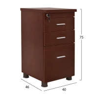 ΣΥΡΤΑΡΙΕΡΑ ΓΡΑΦΕΙΟΥ VANCE ΕΠΑΓΓΕΛΜΑΤΙΚΗ WENGE HM2049.12 40X46X75Υ εκ. ΣΥΡΤΑΡΙΕΡΑ ΓΡΑΦΕΙΟΥ VANCE ΕΠΑΓΓΕΛΜΑΤΙΚΗ WENGE HM2049.12 40X46X75Υ εκ.