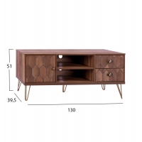ΕΠΙΠΛΟ TV PHILIPPA HM8674 ΣΕ ΚΑΡΥΔΙ ΑΠΟΧΡΩΣΗ ΜΕ ΧΡΥΣΟ 130x39,5x51Y εκ. ΕΠΙΠΛΟ TV PHILIPPA HM8674 ΣΕ ΚΑΡΥΔΙ ΑΠΟΧΡΩΣΗ ΜΕ ΧΡΥΣΟ 130x39,5x51Y εκ.