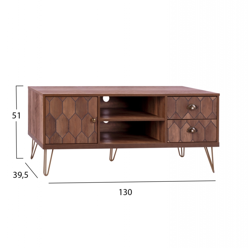 ΕΠΙΠΛΟ TV PHILIPPA HM8674 ΣΕ ΚΑΡΥΔΙ ΑΠΟΧΡΩΣΗ ΜΕ ΧΡΥΣΟ 130x39,5x51Y εκ. ΕΠΙΠΛΟ TV PHILIPPA HM8674 ΣΕ ΚΑΡΥΔΙ ΑΠΟΧΡΩΣΗ ΜΕ ΧΡΥΣΟ 130x39,5x51Y εκ.