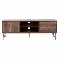 ΕΠΙΠΛΟ TV KAITLYN HM8652 ΚΑΡΥΔΙ ΜΕ ΧΡΥΣΟ 150x39,5x51,5Y εκ.