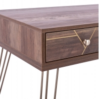 ΚΟΝΣΟΛΑ KAITLYN HM8653 ΚΑΡΥΔΙ ΜΕ ΧΡΥΣΟ 120x55x79,5Y εκ. ΚΟΝΣΟΛΑ KAITLYN HM8653 ΚΑΡΥΔΙ ΜΕ ΧΡΥΣΟ 120x55x79,5Y εκ.