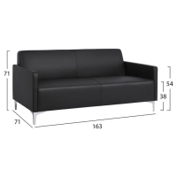 ΣΕΤ 2 ΤΜΧ ΚΑΝΑΠΕΣ 3ΘΕΣΙΟΣ ΚΑΙ 2ΘΕΣΙΟΣ NELLIE HM11274.01 ΜΑΥΡΟ ΧΡΩΜΑ ΣΕΤ 2 ΤΜΧ ΚΑΝΑΠΕΣ 3ΘΕΣΙΟΣ ΚΑΙ 2ΘΕΣΙΟΣ NELLIE HM11274.01 ΜΑΥΡΟ ΧΡΩΜΑ
