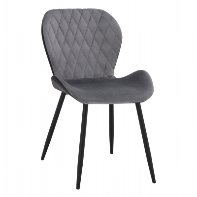 ΚΑΡΕΚΛΑ ADALYN ΜΕ ΜΑΥΡΟ PU ΚΑΙ ΓΚΡΙ ΒΕΛΟΥΔΟ HM8729.01 51x58x82Υ εκ. ΚΑΡΕΚΛΑ ADALYN ΜΕ ΜΑΥΡΟ PU ΚΑΙ ΓΚΡΙ ΒΕΛΟΥΔΟ HM8729.01 51x58x82Υ εκ.