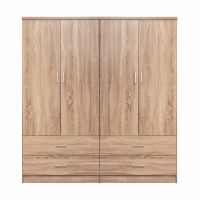 ΣΕΤ 2 ΤΜΧ ΝΤΟΥΛΑΠΑ 4ΦΥΛΛΗ ΜΕ 4 ΣΥΡΤΑΡΙΑ SONAMA 160X42X181 HM11349.02