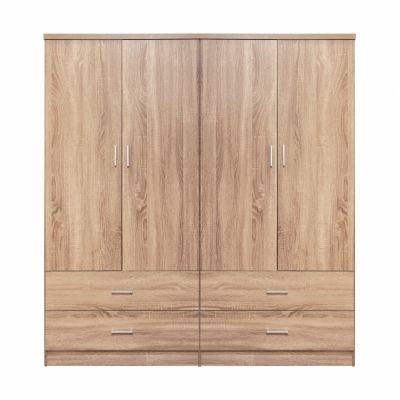 ΣΕΤ 2 ΤΜΧ ΝΤΟΥΛΑΠΑ 4ΦΥΛΛΗ ΜΕ 4 ΣΥΡΤΑΡΙΑ SONAMA 160X42X181 HM11349.02