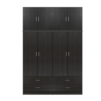 ΣΕΤ 2 ΤΜΧ ΝΤΟΥΛΑΠΑ 4ΦΥΛΛΗ ΜΕ ΠΑΤΑΡΙ ΚΑΙ 4 ΣΥΡΤΑΡΙΑ ZEBRANO 160X42X241 HM11352.01