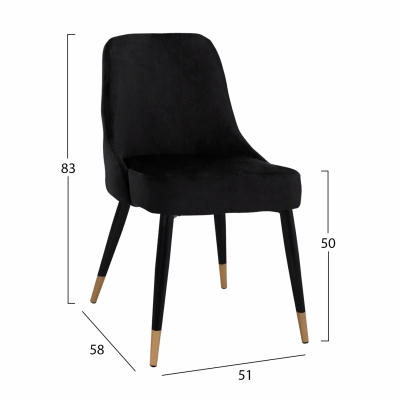 ΚΑΡΕΚΛΑ SERENITY HM8527.04 ΑΠΟ ΒΕΛΟΥΔΟ ΜΑΥΡΟ ΜΕ ΜΕΤΑΛΛΙΚΟ ΣΚΕΛΕΤΟ 52x61x83Y εκ. ΚΑΡΕΚΛΑ SERENITY HM8527.04 ΑΠΟ ΒΕΛΟΥΔΟ ΜΑΥΡΟ ΜΕ ΜΕΤΑΛΛΙΚΟ ΣΚΕΛΕΤΟ 52x61x83Y εκ.