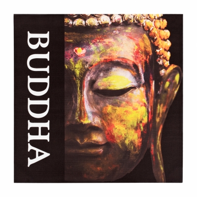 ΠΙΝΑΚΑΣ ΚΑΜΒΑΣ BUDDHA HM7156.01 80X80X2.5 εκ. ΠΙΝΑΚΑΣ ΚΑΜΒΑΣ BUDDHA HM7156.01 80X80X2.5 εκ.