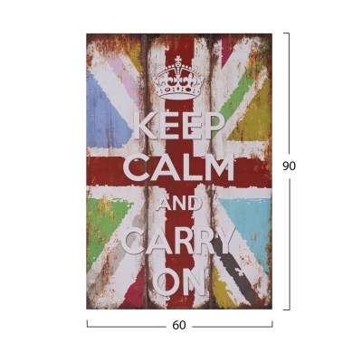 ΠΙΝΑΚΑΣ ΚΑΜΒΑΣ KEEP CALM HM7154.03 60X90X2.5 εκ. ΠΙΝΑΚΑΣ ΚΑΜΒΑΣ KEEP CALM HM7154.03 60X90X2.5 εκ.