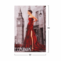 ΠΙΝΑΚΑΣ ΚΑΜΒΑΣ LONDON HM7154.05 60X90X2.5 εκ. ΠΙΝΑΚΑΣ ΚΑΜΒΑΣ LONDON HM7154.05 60X90X2.5 εκ.