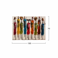 ΠΙΝΑΚΑΣ ΚΑΜΒΑΣ COLORFUL AFRICAN ART HM7197.02 100X3X70 εκ. ΠΙΝΑΚΑΣ ΚΑΜΒΑΣ COLORFUL AFRICAN ART HM7197.02 100X3X70 εκ.