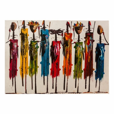 ΠΙΝΑΚΑΣ ΚΑΜΒΑΣ COLORFUL AFRICAN ART HM7197.02 100X3X70 εκ. ΠΙΝΑΚΑΣ ΚΑΜΒΑΣ COLORFUL AFRICAN ART HM7197.02 100X3X70 εκ.