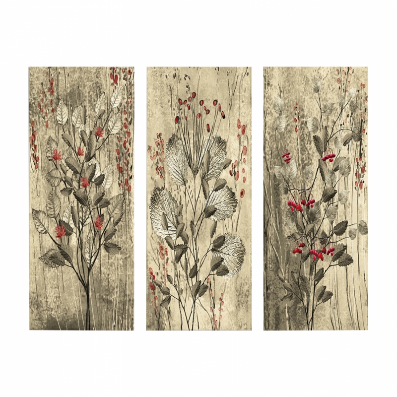 ΠΙΝΑΚΑΣ ΤΡΙΠΤΥΧΟ MDF RED FLOWERS AND BERRIES HM7204.01 60x50x0,3 εκ. ΠΙΝΑΚΑΣ ΤΡΙΠΤΥΧΟ MDF RED FLOWERS AND BERRIES HM7204.01 60x50x0,3 εκ.