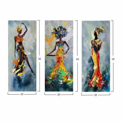 ΠΙΝΑΚΑΣ ΤΡΙΠΤΥΧΟ MDF AFRICAN GIRL IN COLORFUL DRESS HM7204.02 60X0,3X50 εκ. ΠΙΝΑΚΑΣ ΤΡΙΠΤΥΧΟ MDF AFRICAN GIRL IN COLORFUL DRESS HM7204.02 60X0,3X50 εκ.