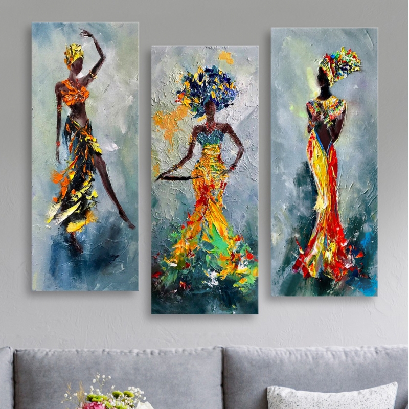 ΠΙΝΑΚΑΣ ΤΡΙΠΤΥΧΟ MDF AFRICAN GIRL IN COLORFUL DRESS HM7204.02 60X0,3X50 εκ. ΠΙΝΑΚΑΣ ΤΡΙΠΤΥΧΟ MDF AFRICAN GIRL IN COLORFUL DRESS HM7204.02 60X0,3X50 εκ.