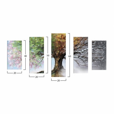 ΠΕΝΤΑΠΤΥΧΟΣ ΠΙΝΑΚΑΣ MDF FOUR SEASONS HM7206.05 100X60x0,3 εκ. ΠΕΝΤΑΠΤΥΧΟΣ ΠΙΝΑΚΑΣ MDF FOUR SEASONS HM7206.05 100X60x0,3 εκ.