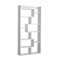 ΒΙΒΛΙΟΘΗΚΗ GRETEL ΛΕΥΚΗ 90x22x182 εκ. HM8865.01 ΒΙΒΛΙΟΘΗΚΗ GRETEL ΛΕΥΚΗ 90x22x182 εκ. HM8865.01