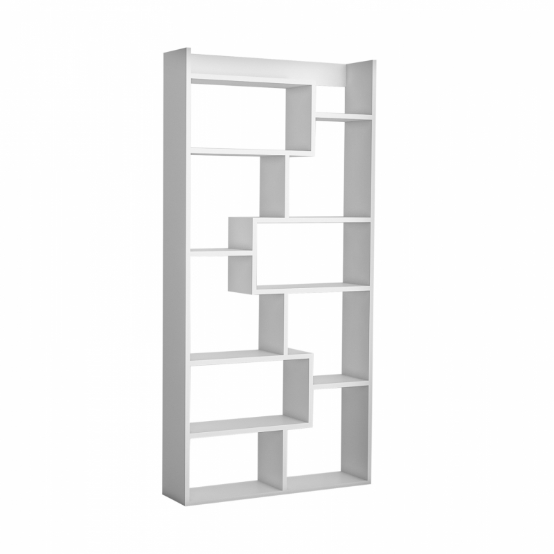 ΒΙΒΛΙΟΘΗΚΗ GRETEL ΛΕΥΚΗ 90x22x182 εκ. HM8865.01 ΒΙΒΛΙΟΘΗΚΗ GRETEL ΛΕΥΚΗ 90x22x182 εκ. HM8865.01