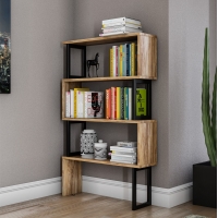 ΒΙΒΛΙΟΘΗΚΗ INGRID ΚΑΡΥΔΙ ΜΕ ΜΑΥΡΟ ΣΚΕΛΕΤΟ HM8867.01 80x22x128 εκ. ΒΙΒΛΙΟΘΗΚΗ INGRID ΚΑΡΥΔΙ ΜΕ ΜΑΥΡΟ ΣΚΕΛΕΤΟ HM8867.01 80x22x128 εκ.