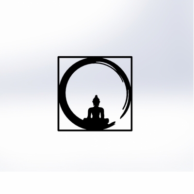 ΔΙΑΚΟΣΜΗΤΙΚΟ ΤΟΙΧΟΥ 100% ΜΕΤΑΛΛΙΚΟ ΜΑΥΡΟ BUDDHA FIGURE 50Χ50 HM7210 ΔΙΑΚΟΣΜΗΤΙΚΟ ΤΟΙΧΟΥ 100% ΜΕΤΑΛΛΙΚΟ ΜΑΥΡΟ BUDDHA FIGURE 50Χ50 HM7210