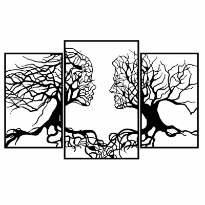 ΔΙΑΚΟΣΜΗΤΙΚΟ ΤΟΙΧΟΥ 100% ΜΕΤΑΛΛΙΚΟ ΜΑΥΡΟ ΔΕΝΤΟ ΜΕ ΑΝΘΡΩΠΙΝΑ ΠΡΟΣΩΠΑ 116Χ71 HM7211 ΔΙΑΚΟΣΜΗΤΙΚΟ ΤΟΙΧΟΥ 100% ΜΕΤΑΛΛΙΚΟ ΜΑΥΡΟ ΔΕΝΤΟ ΜΕ ΑΝΘΡΩΠΙΝΑ ΠΡΟΣΩΠΑ 116Χ71 HM7211