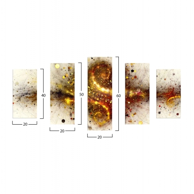 ΠΕΝΤΑΠΤΥΧΟΣ ΠΙΝΑΚΑΣ MDF EXPLOSION HM7206.07 100X60x0,3 εκ. ΠΕΝΤΑΠΤΥΧΟΣ ΠΙΝΑΚΑΣ MDF EXPLOSION HM7206.07 100X60x0,3 εκ.