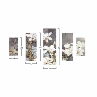ΠΕΝΤΑΠΤΥΧΟΣ ΠΙΝΑΚΑΣ MDF MAGNOLIA KOBUS HM7207.01 82X56x0,3 εκ. ΠΕΝΤΑΠΤΥΧΟΣ ΠΙΝΑΚΑΣ MDF MAGNOLIA KOBUS HM7207.01 82X56x0,3 εκ.