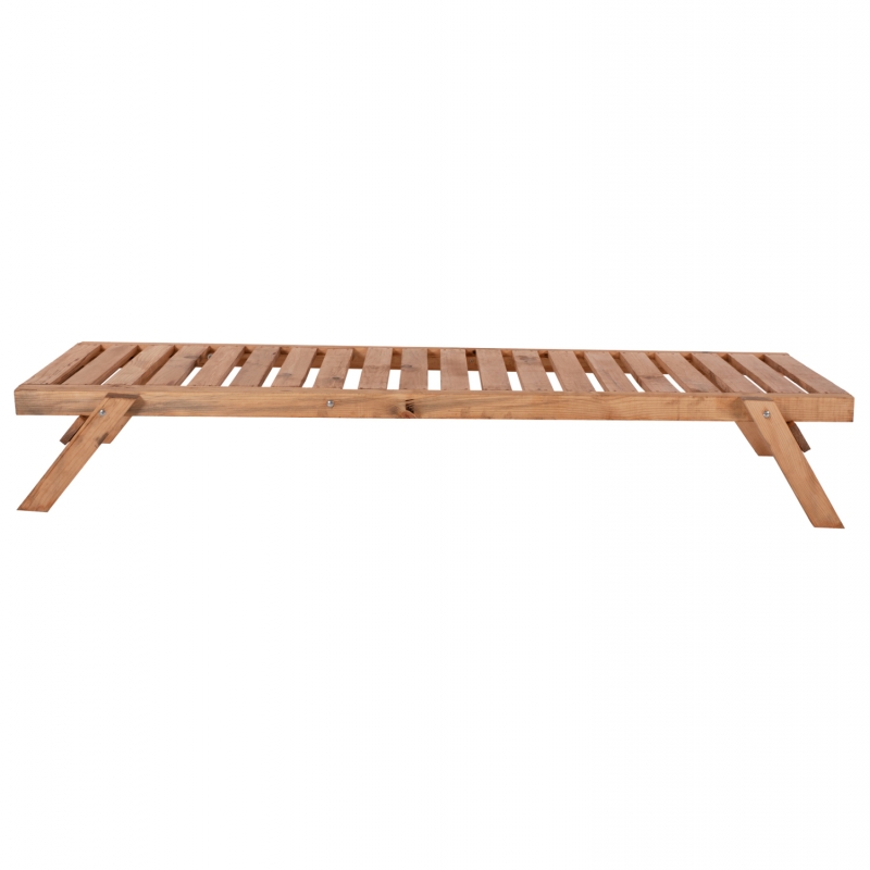 ΞΑΠΛΩΣΤΡΑ ΕΠΑΓΓΕΛΜΑΤΙΚΗ JULES HM11431.03 ΦΥΣΙΚΗ ΑΠΟ ΞΥΛΟ ΕΛΑΤΗΣ 72x196x29-84 εκ.