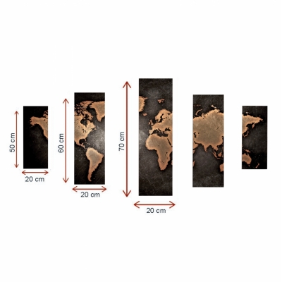 ΠΙΝΑΚΑΣ ΠΕΝΤΑΠΤΥΧΟ ΣΕ ΚΑΜΒΑ HM7331 105X3X70 εκ. ΠΙΝΑΚΑΣ ΠΕΝΤΑΠΤΥΧΟ ΣΕ ΚΑΜΒΑ HM7331 105X3X70 εκ.