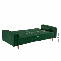 ΚΑΝΑΠΕΣ ΚΡΕΒΑΤΙ SALVADOR HM3150.13 ΒΕΛΟΥΔΟ ΚΥΠΑΡΙΣΣΙ 223X90X80Y εκ. ΚΑΝΑΠΕΣ ΚΡΕΒΑΤΙ SALVADOR HM3150.13 ΒΕΛΟΥΔΟ ΚΥΠΑΡΙΣΣΙ 223X90X80Y εκ.