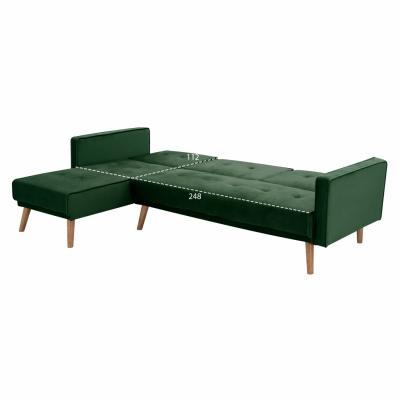 ΚΑΝΑΠΕΣ ΚΡΕΒΑΤΙ ΓΩΝΙΑ ΑΝΑΣΤΡΕΨΙΜΗ TALIA HM3153.03 ΒΕΛΟΥΔΟ ΚΥΠΑΡΙΣΣΙ 267x153x85 εκ. ΚΑΝΑΠΕΣ ΚΡΕΒΑΤΙ ΓΩΝΙΑ ΑΝΑΣΤΡΕΨΙΜΗ TALIA HM3153.03 ΒΕΛΟΥΔΟ ΚΥΠΑΡΙΣΣΙ 267x153x85 εκ.
