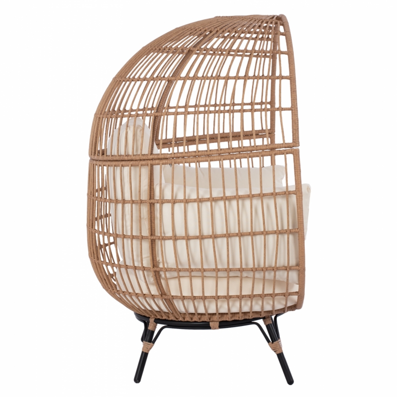 ΠΟΛΥΘΡΟΝΑ ΦΩΛΙΑ ALLEGRA HM5764 ΜΕ WICKER ΣΕ ΜΠΕΖ ΑΠΟΧΡΩΣΗ 110x85x148 εκ. ΠΟΛΥΘΡΟΝΑ ΦΩΛΙΑ ALLEGRA HM5764 ΜΕ WICKER ΣΕ ΜΠΕΖ ΑΠΟΧΡΩΣΗ 110x85x148 εκ.