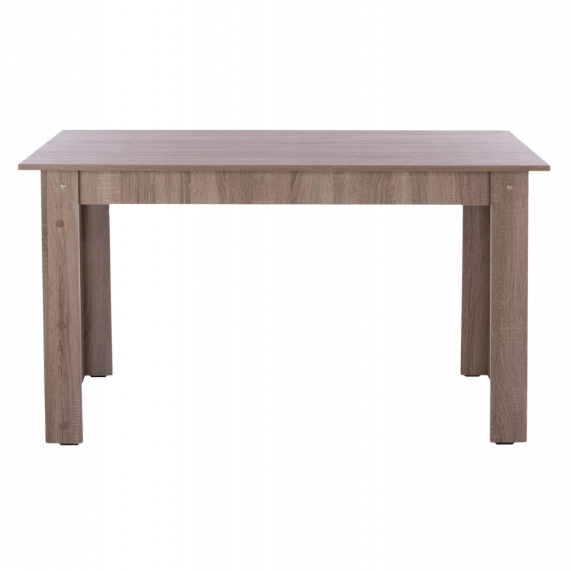 ΤΡΑΠΕΖΙ ΚΟΥΖΙΝΑΣ KELVIN, 140x80x77Υ εκ., SONAMA OAK TRUFFLE, HM2429.05