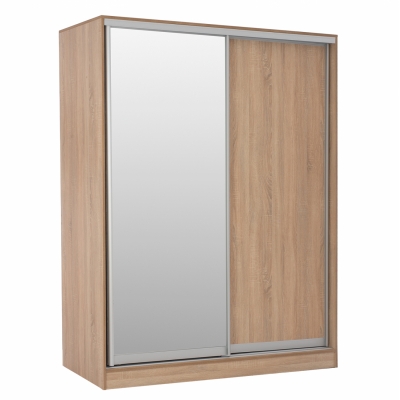 ΝΤΟΥΛΑΠΑ 2ΦΥΛΛΗ 180X60X210Υεκ. ΣΥΡΟΜΕΝΗ ΜΕ ΚΑΘΡΕΠΤΗ SONAMA OAK HM2437 ΝΤΟΥΛΑΠΑ 2ΦΥΛΛΗ 180X60X210Υεκ. ΣΥΡΟΜΕΝΗ ΜΕ ΚΑΘΡΕΠΤΗ SONAMA OAK HM2437