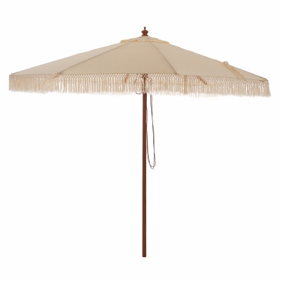 ΟΜΠΡΕΛΑ ΕΠΑΓΓΕΛΜΑΤΙΚΗ WAGNER ΚΡΟΣΙ ΜΠΕΖ ΜΕ ΞΥΛΙΝΟ ΚΑΦΕ ΣΚΕΛΕΤΟ Φ3X2.50Υm HM5776.01