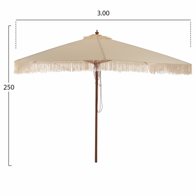 ΟΜΠΡΕΛΑ ΕΠΑΓΓΕΛΜΑΤΙΚΗ WAGNER ΜΑΚΡΑΜΕ ΚΡΟΣΙ ΜΠΕΖ ΜΕ ΞΥΛΙΝΟ ΣΚΕΛΕΤΟ 3X3X2.50Υm HM5778.01 ΟΜΠΡΕΛΑ ΕΠΑΓΓΕΛΜΑΤΙΚΗ WAGNER ΜΑΚΡΑΜΕ ΚΡΟΣΙ ΜΠΕΖ ΜΕ ΞΥΛΙΝΟ ΣΚΕΛΕΤΟ 3X3X2.50Υm HM5778.01