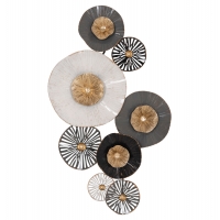 ΜΕΤΑΛΛΙΚΟ ΔΙΑΚΟΣΜΗΤΙΚΟ ΤΟΙΧΟΥ HM7170 ΓΚΡΙ ΕΚΡΟΥ ΧΡΥΣΟ 88x7x51Y εκ. ΜΕΤΑΛΛΙΚΟ ΔΙΑΚΟΣΜΗΤΙΚΟ ΤΟΙΧΟΥ HM7170 ΓΚΡΙ ΕΚΡΟΥ ΧΡΥΣΟ 88x7x51Y εκ.