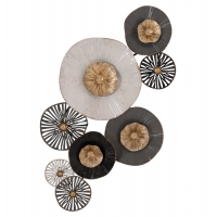 ΜΕΤΑΛΛΙΚΟ ΔΙΑΚΟΣΜΗΤΙΚΟ ΤΟΙΧΟΥ HM7170 ΓΚΡΙ ΕΚΡΟΥ ΧΡΥΣΟ 88x7x51Y εκ. ΜΕΤΑΛΛΙΚΟ ΔΙΑΚΟΣΜΗΤΙΚΟ ΤΟΙΧΟΥ HM7170 ΓΚΡΙ ΕΚΡΟΥ ΧΡΥΣΟ 88x7x51Y εκ.